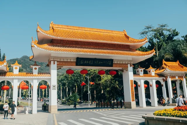 building, temple, travel, pagoda, culture, traditional, entrance, chinese traditions, traditional building, shenzhen botanical garden. Garden trip mistakes that waste a day: what to check first